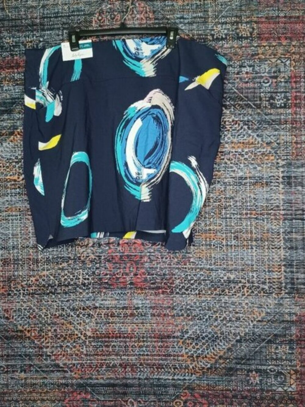 Lady Hagen womens colorful navy Tummy Control golf skort 3X NWT